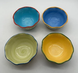 Juego de 4 tazones de frutas para sopa de cereal de estudio de artes culinarias 5 3/4" - Imagen 1 de 5