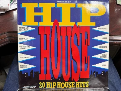 HIP HOUSE 20 HIP HOUSE HITS UK LP VARIOUS 1989 STYLUS SMR974 GARAGE HOUSE Foto 1 de 2