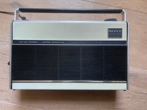 Sony 7F-78L Radio - voll funktionsfähig - FM AM SW LW - seltenes 60er Jahre Auto / tragbar - Bild 1 von 13