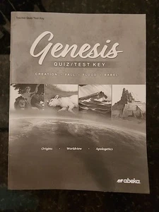 Abeka Genesis Teacher Quiz And Test Key, Like New,  12th Grade 🍎 Current Key - Bild 1 von 1