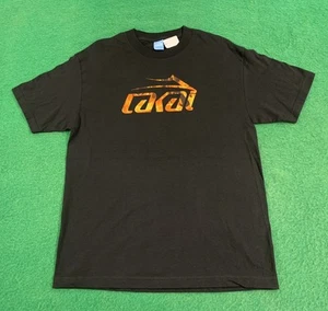Vtg Deadstock Lakai Flame Logo Skateboarding Shirt L 90s Es Koston Hook Ups NOS - Picture 1 of 7