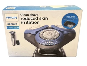 Philips Norelco Electric Cordless Shaver 6500 Wet Dry 3 Blade Men's + Case S6540 - Picture 1 of 5