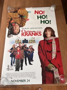 Christmas with the Cranks 2004 27 x 40 Movie Poster DS rolled Cheech Marin rare - Picture 1 of 6