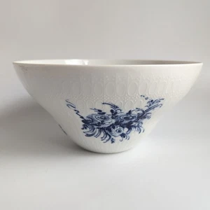 Rosenthal Germany Rhapsody Blue White Porcelain 8.5 inch Vegetable Bowl Romanze - Picture 1 of 11