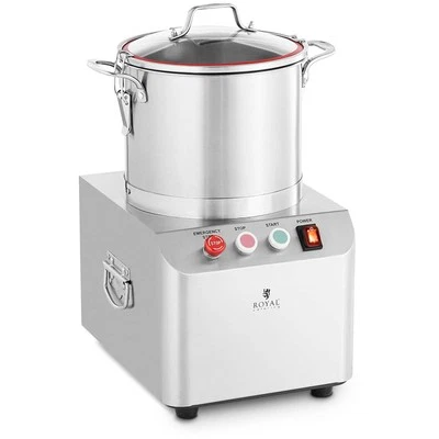 Tritatutto Professionale Acciaio Inox Alluminio 1400 giri/min 8 L - Immagine 1 di 4