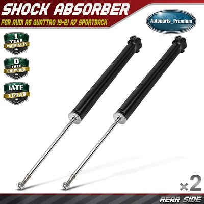 2x Rear LH & RH Side Shock Absorber for Audi A6 Quattro 19-21 A7 Sportback 19-23 - Image 1 of 4