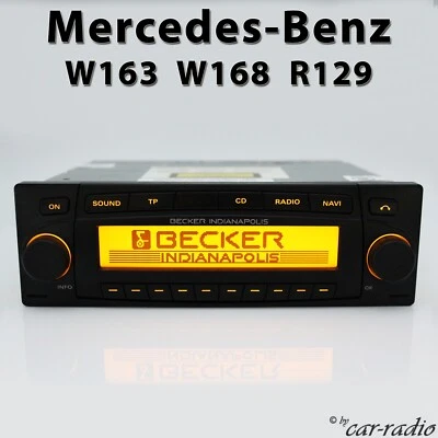 Becker Navi Indianapolis BE7920 für Mercedes W163 W168 R129 Radio ML A SL Klasse - Bild 1 von 4
