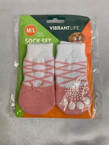 Vibrant Life Dog Bandana & Bow Tie Set-M/L- Pink - Picture 1 of 6