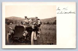 K10/ Adirondacks New York RPPC Postcard c10 Pope Automobile Toledo Ohio 283 - Imagen 1 de 4