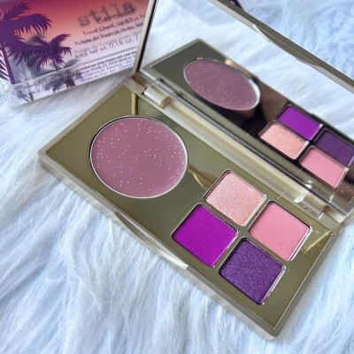 Nueva paleta de mejillas, labios y ojos Stila Color cóctel viaje brillo lunar 5,3 g Foto 1 de 4