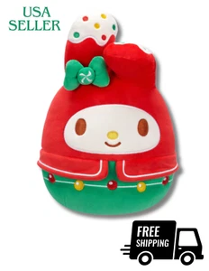 2025 Christmas My Melody Squishmallows 8” Plush Toy Gift for Boys and Girls - Picture 1 of 4