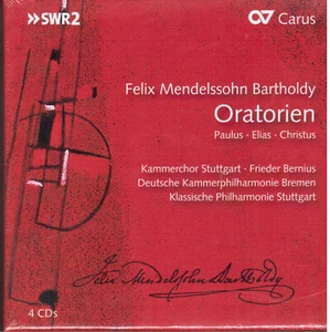 Felix Mendelssohn Felix Mendelssohn oratorios CD NUEVO Paulus Elias Christus - Imagen 1 de 2
