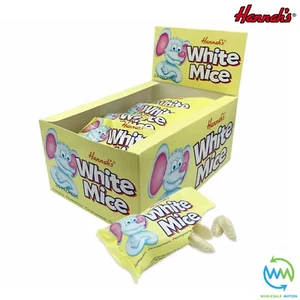 Hannahs WHITE MICE Chocolate Mouse Bags CHRISTMAS NOVELTY CANDY Individual 40g - Picture 1 of 4