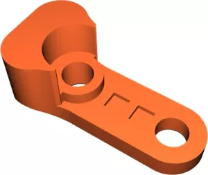 Rueda loca giratoria Prusa MK4 Nextruder R2 PETG naranja - Imagen 1 de 1