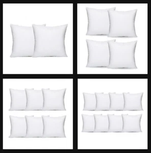 Insertos de cojín LLENOS PROFUNDOS Almohadillas interiores NO ALERGÉNICOS Rellenos Dispersores Almohada - Imagen 1 de 32