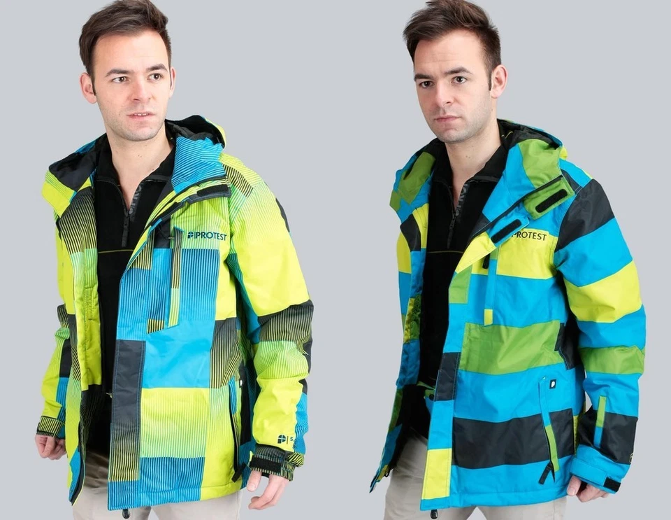Protest Jacke/Snowboardjacke "Addict", Farben: Lime Punch, Magic Blue, Gr.:M-XXL - Bild 1 von 1