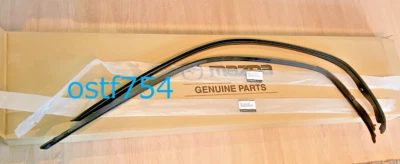 Mazda Genuine RX-7 FD3S 1993-1995 Door Window Drip Molding Left Right Pair OEM - Image 1 of 4