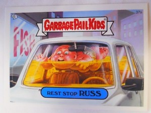 2004 Topps Garbage Pail Kids Series 2 Trading Card #37a-Rest Stop Russ
