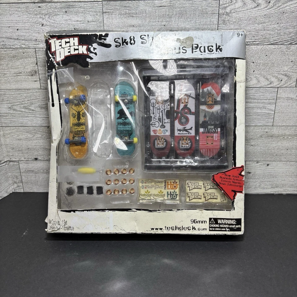 TECH DECK SK8 Shop Bonus Pack Fingerboard Skate "CASI" paquete de skate Foto 1 de 4