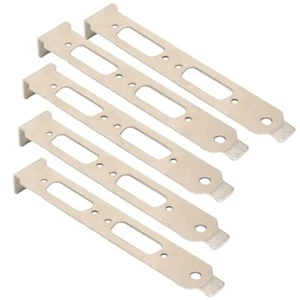 Metal High Bracket Adapter DVI VGA Baffle Port For Full Height Graphics - Picture 1 of 8