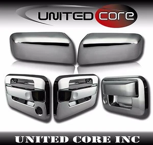 Ford F150 04-08 Chrome Mirror Cover Chrome Door Handle Cover Chrome Tailgate - Picture 1 of 1