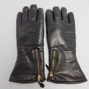 Vtg Hondaline Leather Motorcycle Gloves w/Thermal Liners Womens(?) Unisex Small - Picture 1 of 19