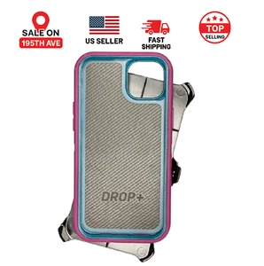 🎯 Funda OtterBox Defender iPhone 14 Plus - Rosa Sol Cañón | Resistente, Resistente - Imagen 1 de 5