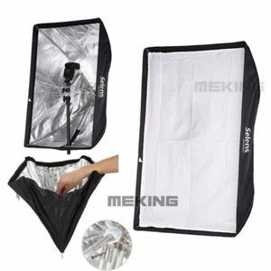 Paraguas reflectante flash Meking 60x90 cm Speedlite Studio Softbox ++ difusor - Imagen 1 de 12