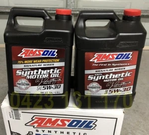 5W-30 Amsoil Signature series 2 Gallons ASL1G - Picture 1 of 1