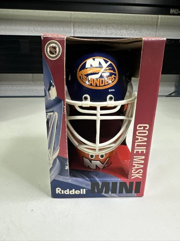 Riddell Anaheim New York islanders Mini Hockey Goalie Mask NHL Helmet Cover