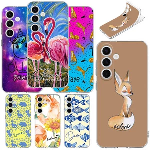 Custodia morbida personalizzata animale per Samsung Galaxy A55 A16 A36 S25 S24 - Foto 1 di 45