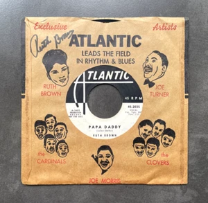 7" Ruth Brown - Papa Daddy - US Atlantic Signed/ Autographed - Imagen 1 de 2