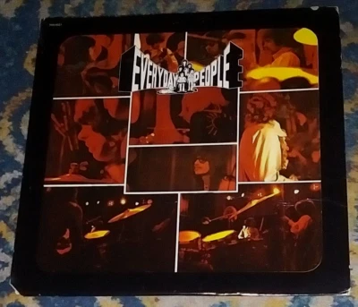 EVERYDAY PEOPLE Self-Titled 1971 PARAMOUNT PROMO LP 6021 WHITE LABEL Rare Funk - Image 1 of 3