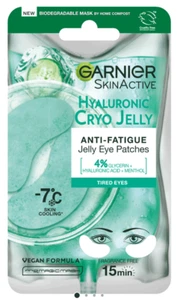 Garnier Skin Active Hyaluronic Cryo Jelly Anti-Fatigue Jelly Eye Patches - Picture 1 of 3