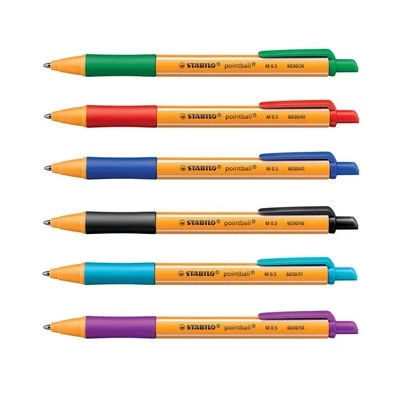 Stabilo Kugelschreiber pointball und/oder Mine 0,5mm Stärke Farbe wählbar - Bild 1 von 4