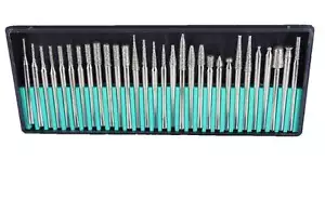 Grano de rebabas recubiertas de diamante TMAX 30p 80-120-150-300 para herramientas rotativas Dremel - Imagen 1 de 8