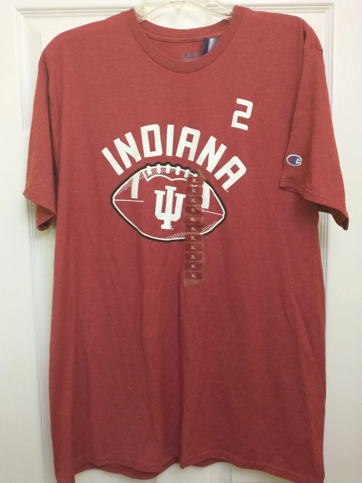 Champion Indiana University Hoosiers #2 Shivers Shirt Size L