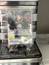 2018-19 Upper Deck CHL - Autographs #35 Jason Robertson (AU, RC)