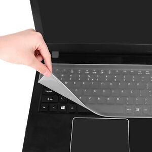 Silicone Keyboard Cover Large Protective Clear Soft Skin for Laptop PC Macbook