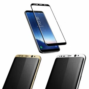 Temperiertes Glas 4D / Burst Display Sicherheitsglas 9H für Samsung Galaxy S8 - Bild 1 von 4