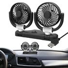 Portable Car Cooling Fan Dual Functionality Powerful Airflow USB or Car Charger