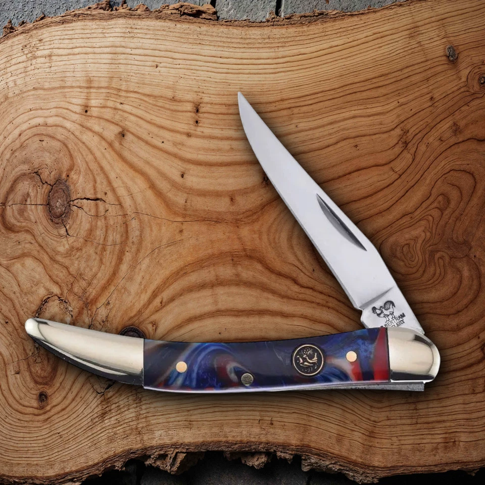 Faca dobrável palito de dente Hen & Rooster Int 1.4116 lâmina de aço cabo sintético - Imagem 1 de 1