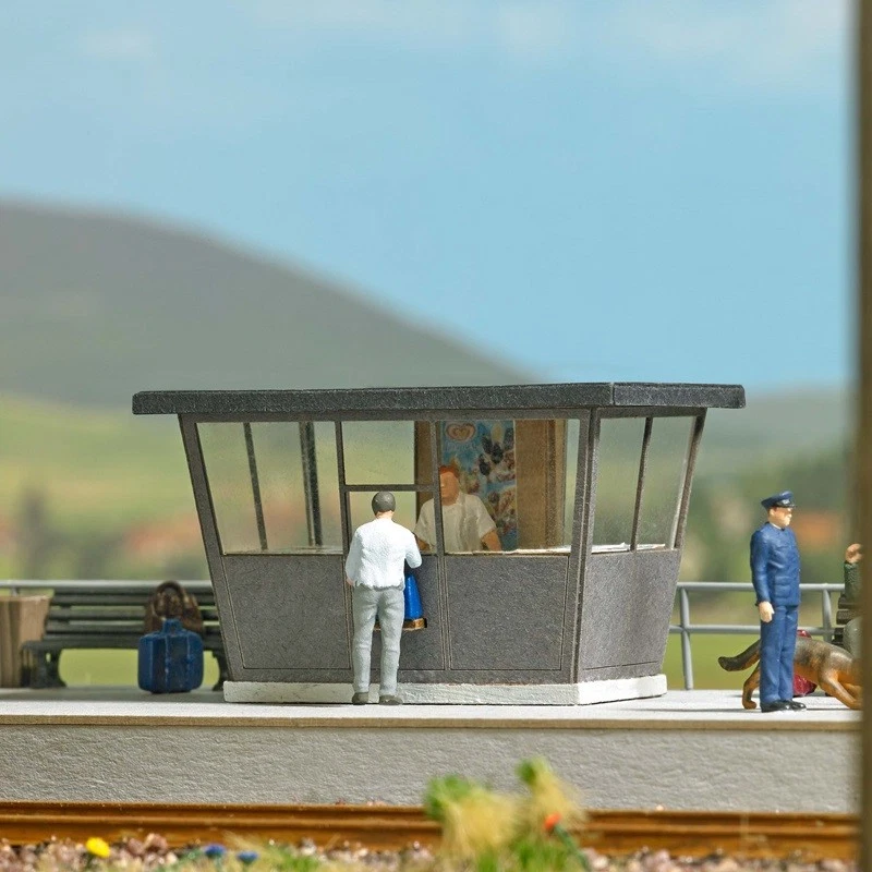 Busch 1378 - 1/87 / H0 Chiosco Della Stazione - Nuovo - Immagine 1 di 1