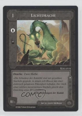 1996 Middle-earth CCG - The Dragons German Light-Drake #LIDR - Image 1 of 2