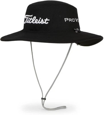 Sombrero australiano Titleist Golf Tour COLOR: negro/blanco - TALLA: talla única Foto 1 de 4