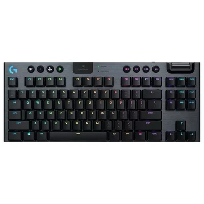 Teclado mecánico para juegos Logitech G915 TKL Lightspeed - negro (920-009495) Foto 1 de 3