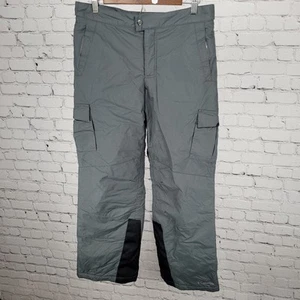 Columbia Grey Omni-Shield Insulated Waterproof Snow Ski Pants Youth Size 14/16 - Picture 1 of 16