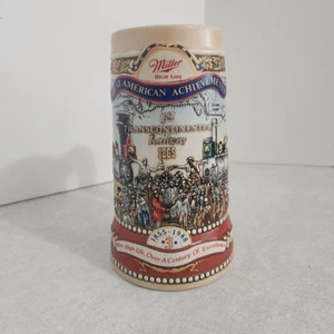 Miller Beer Stein / Great American Achievements / #3 / Transcontinental Railroad - Picture 1 of 10