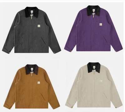 Hot American Workwear Canvas Vintage J001 Hunting Jacket Men Detroit Coat S-2XL - Image 1 of 2