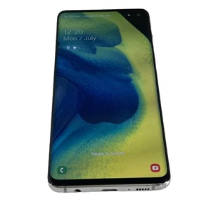 Samsung Galaxy S10 SM-G973F 128 GB Desbloqueado Doble Sim Prisma Blanco DK494 - Imagen 1 de 10